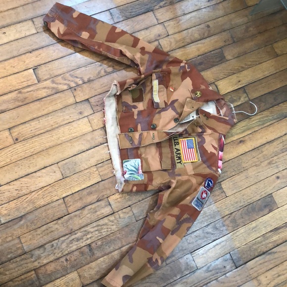 NWT Riley vintage camo jacket size xs - Picture 1 of 4